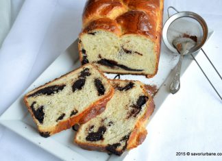 Cozonac cu cacao – reteta rapida