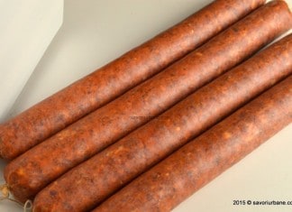 Salam de casa ca la Arad și Nadlac sau vastagkolbász rețeta VIDEO