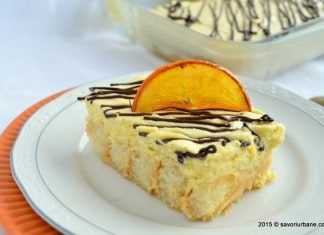 Tiramisu cu portocale