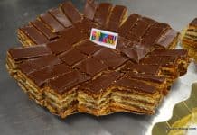 Prajitura Greta Garbo reteta dupa Silvia Jurcovan (Jerbo, Gerbeaud) + VIDEO prajitura jerbo greta garbo reteta veche savori urbane (4)