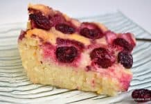 Budinca de gris cu visine, cirese, piersici, caise sau fructe de padure – la cuptor Budinca de gris cu visine, cirese, piersici, caise sau fructe de padure - la cuptor savori urbane