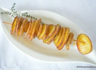 Frigarui de cartofi la cuptor – chipsuri