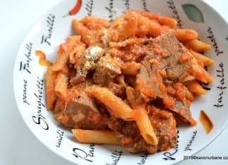 Limba cu sos ragu si paste