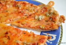 Pizza quattro formaggi – 4 branze – reteta autentica italiana Pizza quattro formaggi - 4 branze - reteta autentica italiana savori urbane