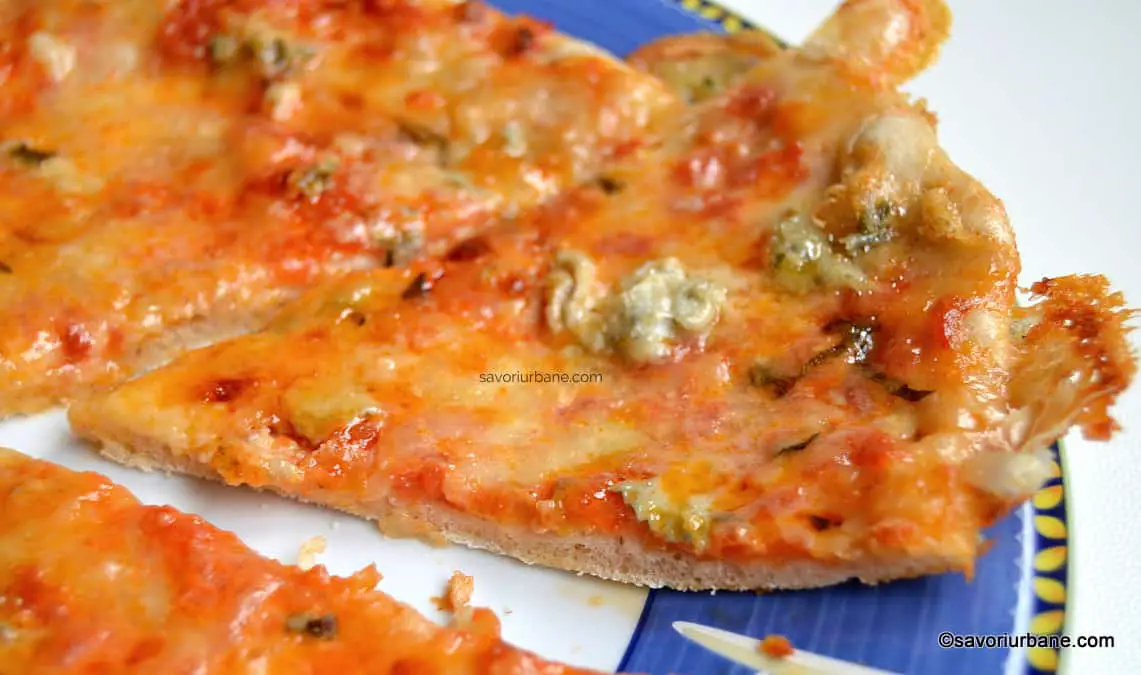 reteta pizza quattro formaggi italiana autentica