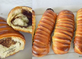 Pariziene cu nutella sau ciocolata Pariziene cu nutella sau ciocolata rulouri pufoase reteta savori urbane