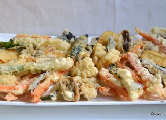 Legume prajite in aluat crocant cu bere – tempura Legume prajite in aluat crocant cu bere - tempura reteta savori urbane