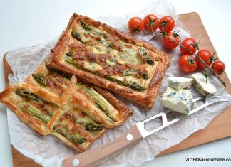 Tarta cu sparanghel si branza – din foietaj Tarta cu sparanghel si branza - din foietaj reteta savori urbane