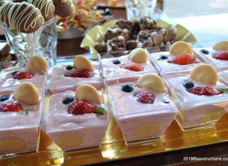 Tiramisu cu capsuni, iaurt si mascarpone – la rece