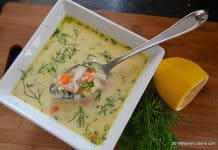 Ciorba de pui a la grec – reteta mamei mele Ciorba de pui a la grec reteta mamei mele Savori Urbane (1)