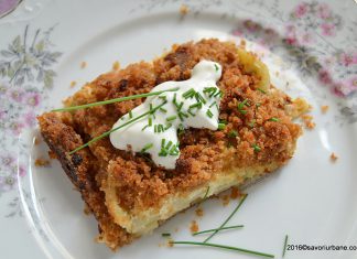 Fasole pastai la cuptor cu smantana si pesmet – fasole verde gratinata