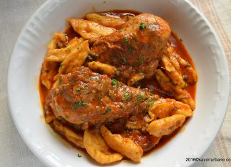 Papricas de curcan cu galuste si smantana