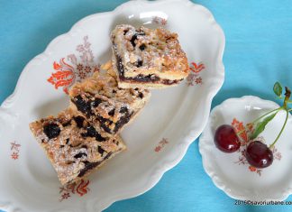 Prajitura cu aluat ras si visine