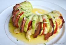 Dovlecei acordeon impanati cu branza si sunca – la cuptor Dovlecei acordeon impanati cu branza si sunca - la cuptor reteta savori urbane 1