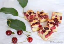 Prajitura cu iaurt si visine