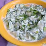 Salata de castraveti cu lapte batut si iaurt