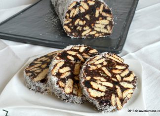 Salam de biscuiti reteta veche a copilariei + VIDEO