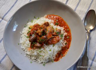 Tocanita de pipote si inimi de pui