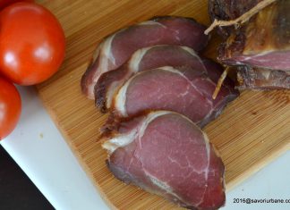 Muschiulet de porc afumat – pastrama de casa Montana