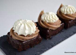 Prajitura Tosca reteta de cofetarie autentica cu ciocolata, frisca si piure de castane Prajitura Tosca reteta de cofetarie autentica cu ciocolata, frisca si piure de castane savori urbane