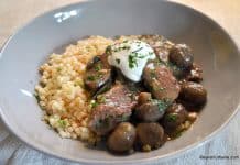 Escalop de vita cu ciuperci reteta clasica Escalop de vita cu ciuperci reteta clasica savori urbane 1