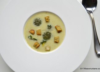 Supa crema de broccoli cu smantana Supa crema de broccoli cu smantana Savori Urbane