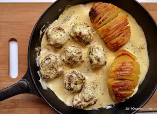 Chiftelute suedeze in sos de mustar – Köttbullar Chiftelute suedeze in sos de mustar - Köttbullar savori urbane