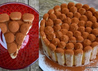 Tort tiramisu cu piscoturi si mascarpone – fara coacere sau fierbere Tort tiramisu cu piscoturi si mascarpone - fara coacere sau fierbere reteta savori urbane 1