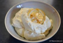 Crema de lamaie cu mascarpone si frisca Crema de lamaie cu mascarpone reteta savori urbane