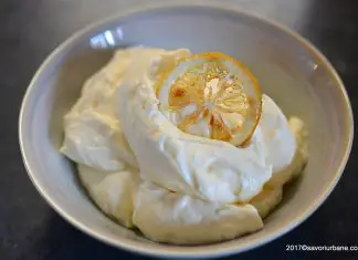 Crema de lamaie cu mascarpone si frisca Crema de lamaie cu mascarpone reteta savori urbane