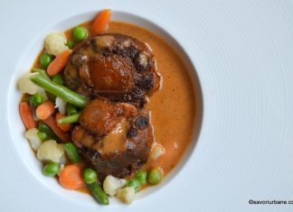 Tocanita din coada de vita – Oxtail Stew a la jardiniere Tocanita din coada de vita - Oxtail Stew a la jardiniere reteta savori urbane