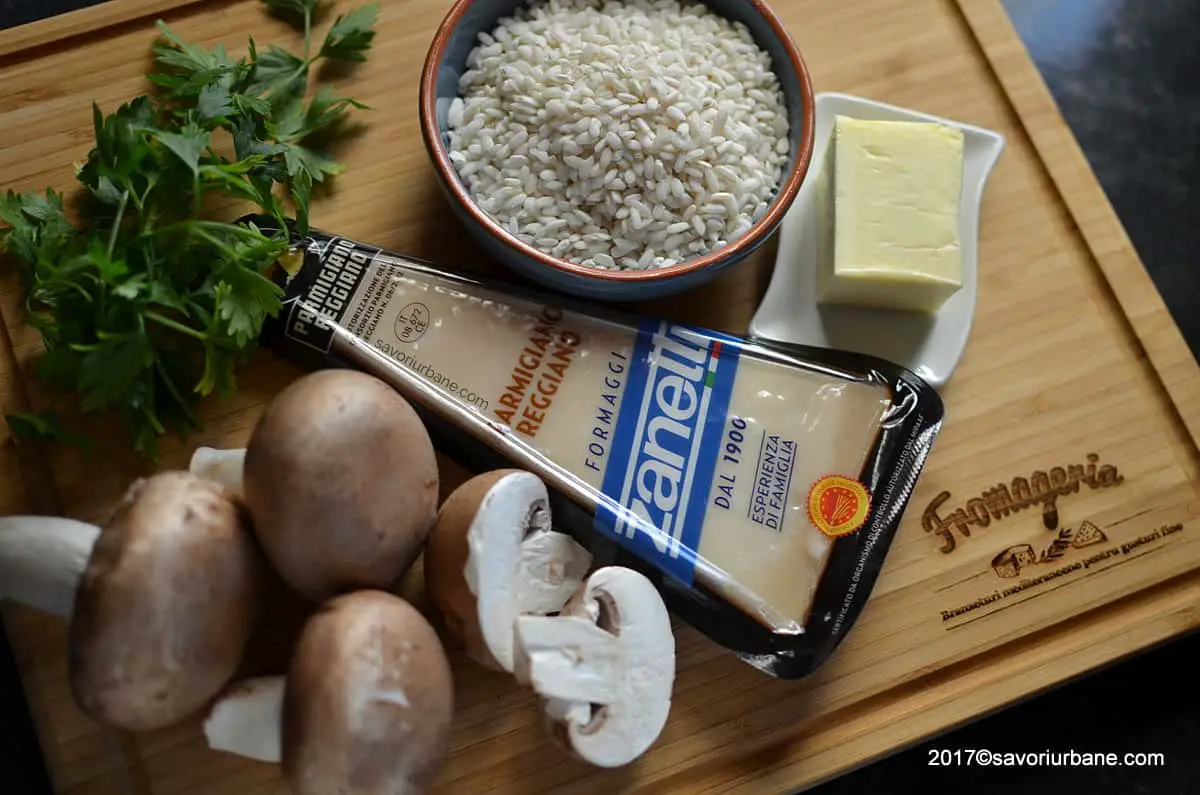 ingrediente risotto cu ciuperci savori urbane
