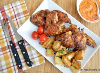 Aripioare picante marinate prajite la cuptor sau gratar Aripioare picante marinate prajite la cuptor sau gratar reteta savori urbane