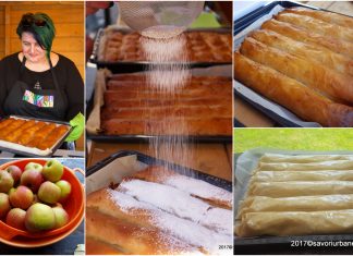 Strudel cu mere reteta simpla cu foi de placinta Strudel cu mere reteta simpla cu foi de placinta savori urbane