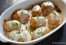 Cartofi noi cu marar si smantana la cuptor reteta cartofi noi cu marar usturoi smantana