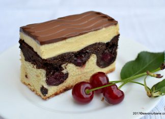 Prajitura Valurile Dunarii reteta autentica Prajitura Valurile Dunarii