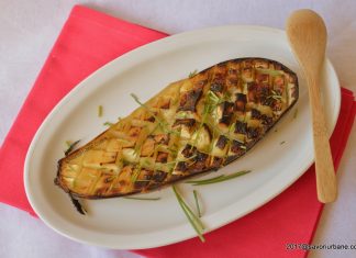 Vinete la cuptor cu ceapa si lamaie Vinete la cuptor cu ceapa si lamaie Savori Urbane