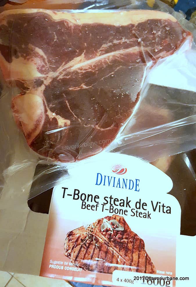 diviande T-bone steak de vita selgros