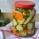 Castraveti murati feliati la borcan reteta de pickles – salata de castraveti murati