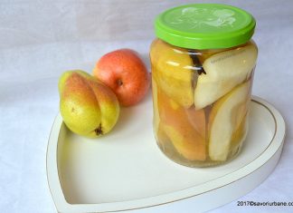 Compot de pere reteta simpla pas cu pas Compot de pere reteta simpla pas cu pas savori urbane