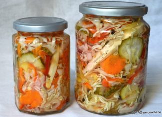 Salata de muraturi reteta de ciolomada ungureasca + VIDEO Salata de muraturi reteta de ciolomada ungureasca savori urbane