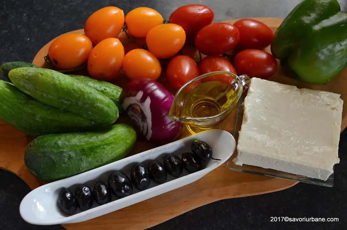 ingrediente salata greceasca traditionala