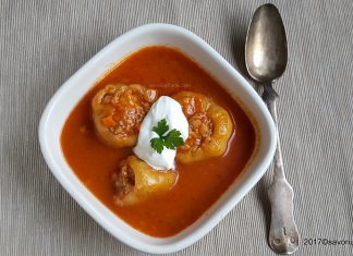 Ciorba de ardei umpluti reteta pas cu pas Ciorba de ardei umpluti reteta pas cu pas savori urbane