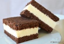 Prajitura Kinder felie de lapte reteta de Milchschnitte Prajitura Kinder felie de lapte reteta de Milschschnitte savori urbane