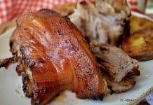 Ciolan de porc cu bere la cuptor Ciolan de porc cu bere la cuptor reteta savori urbane