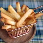 Cartofi prajiti reteta de French Fries prajiti de doua ori