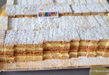 Prajitura Albinita (Dulcineea) cu foi cu miere si crema de gris + VIDEO cea mai buna prajitura albinita dulcineea cu foi cu miere reteta