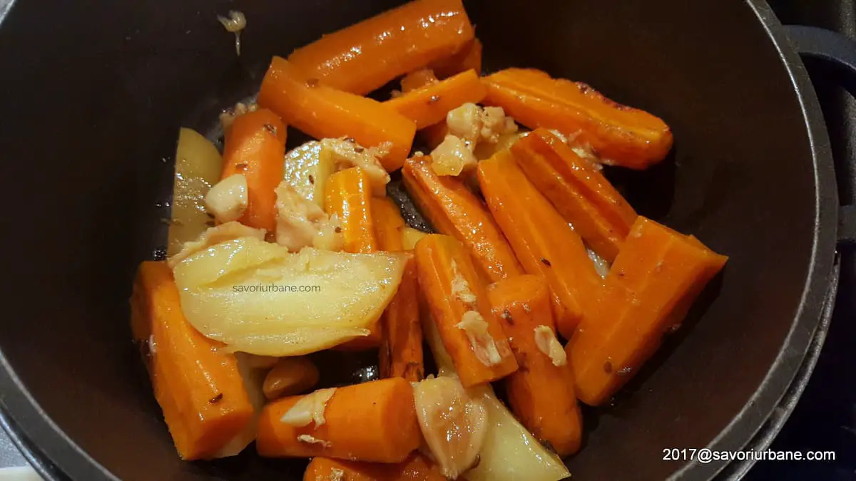 cum se face piure de morcovi cu usturoi copt si chimen reteta pas cu pas