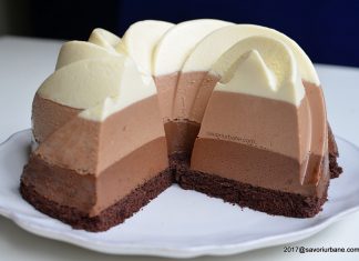 Tort trio de ciocolata reteta autentica pas cu pas Tort trio de ciocolata reteta autentica pas cu pas savori urbane