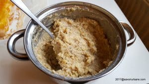 crema de nuca cu blat faramitat prajitura (2)
